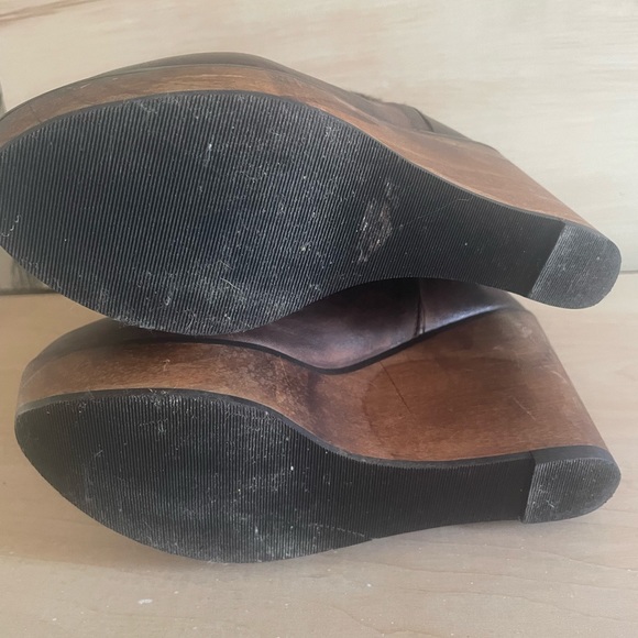 Bed Stu Bruges Slouch Wedge Brown Bootie Womens - Picture 7 of 13